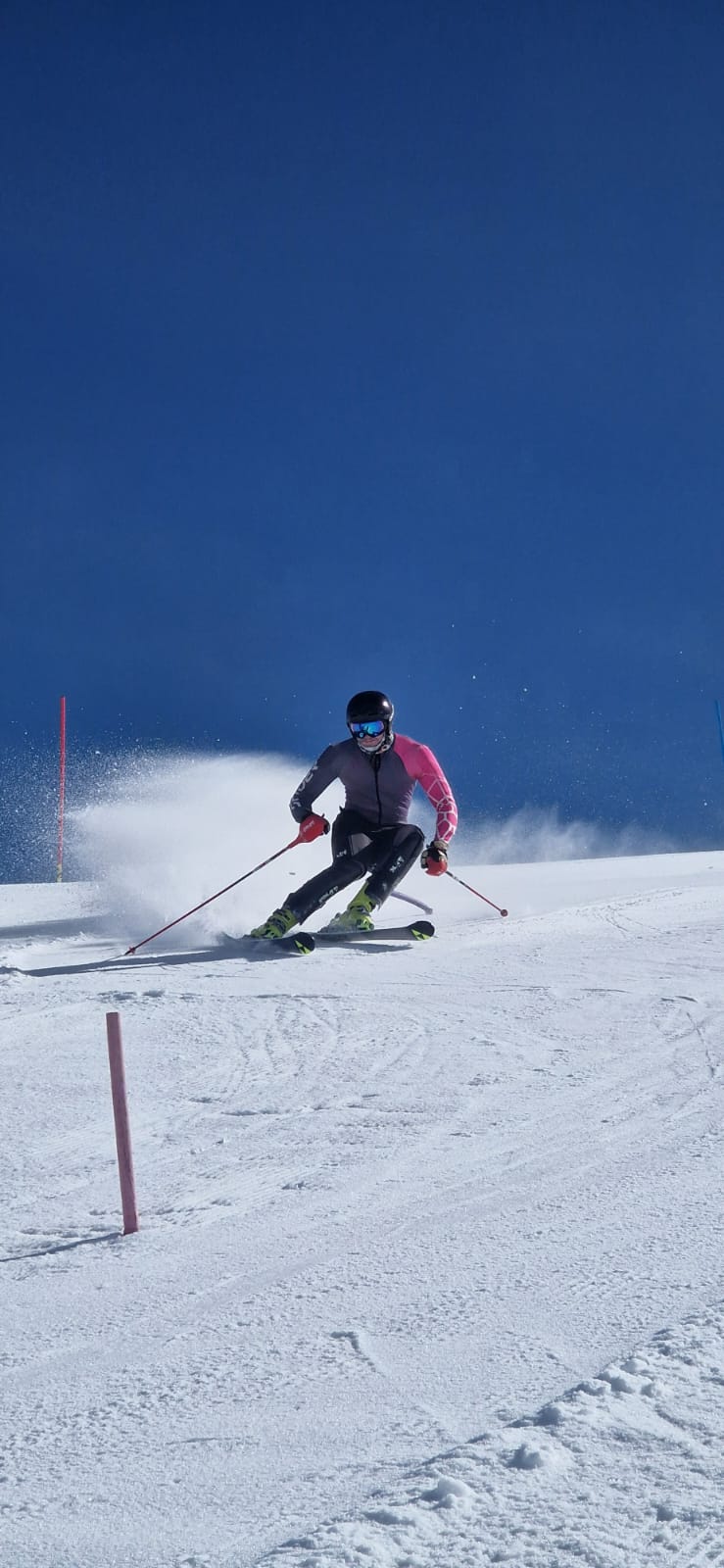 David Christey FIS Slalom training Stelvio